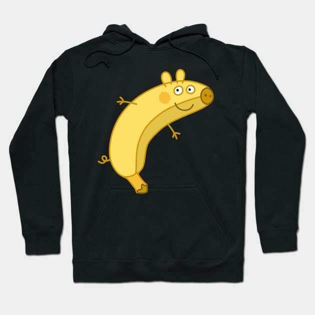 Banana Peppa Hoodie by CupidsArt - TP